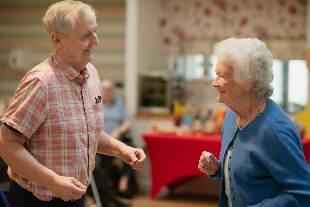seniors enjoying community activities